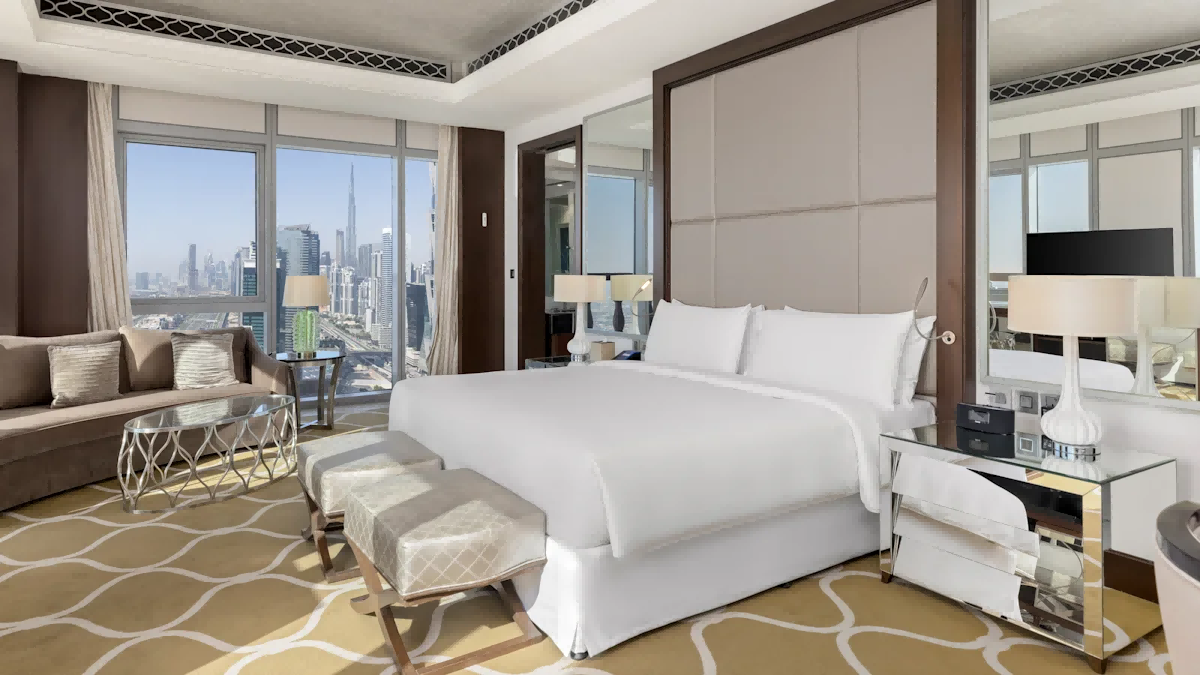 Custom bedroom furniture by NEXTOP for Hilton Hotel.